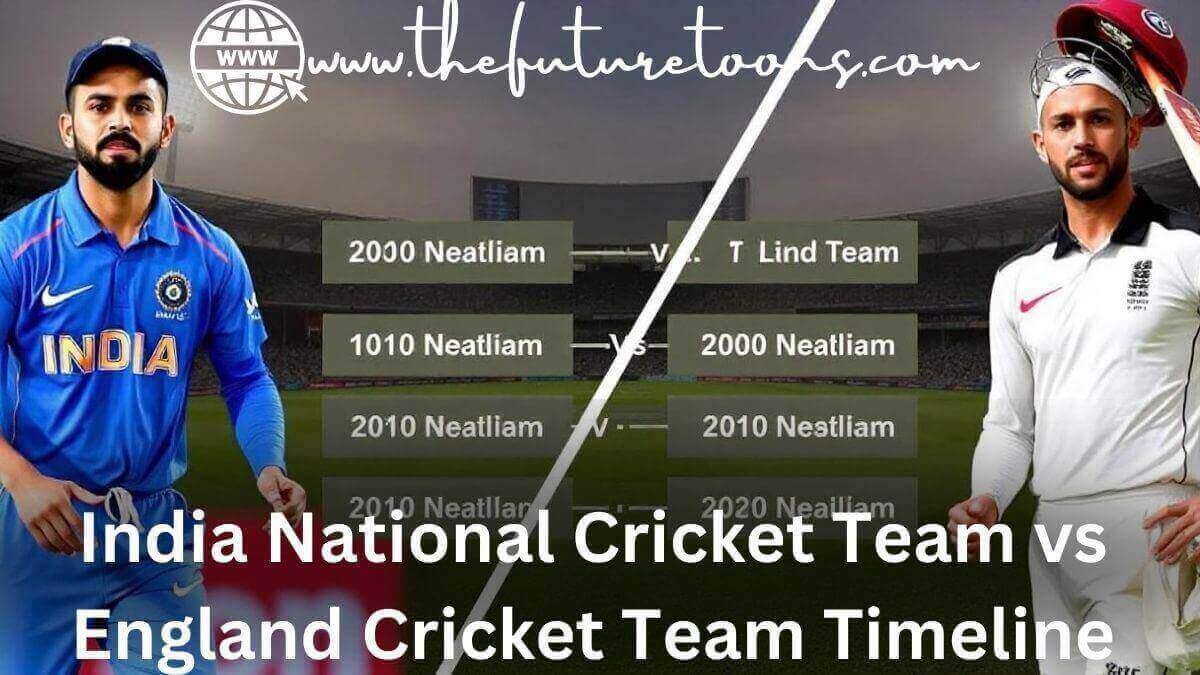 India National Cricket Team vs England Cricket Team Timeline